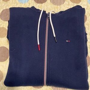 Hilfiger Denim Men’s Large Solid Zipper Hoidie